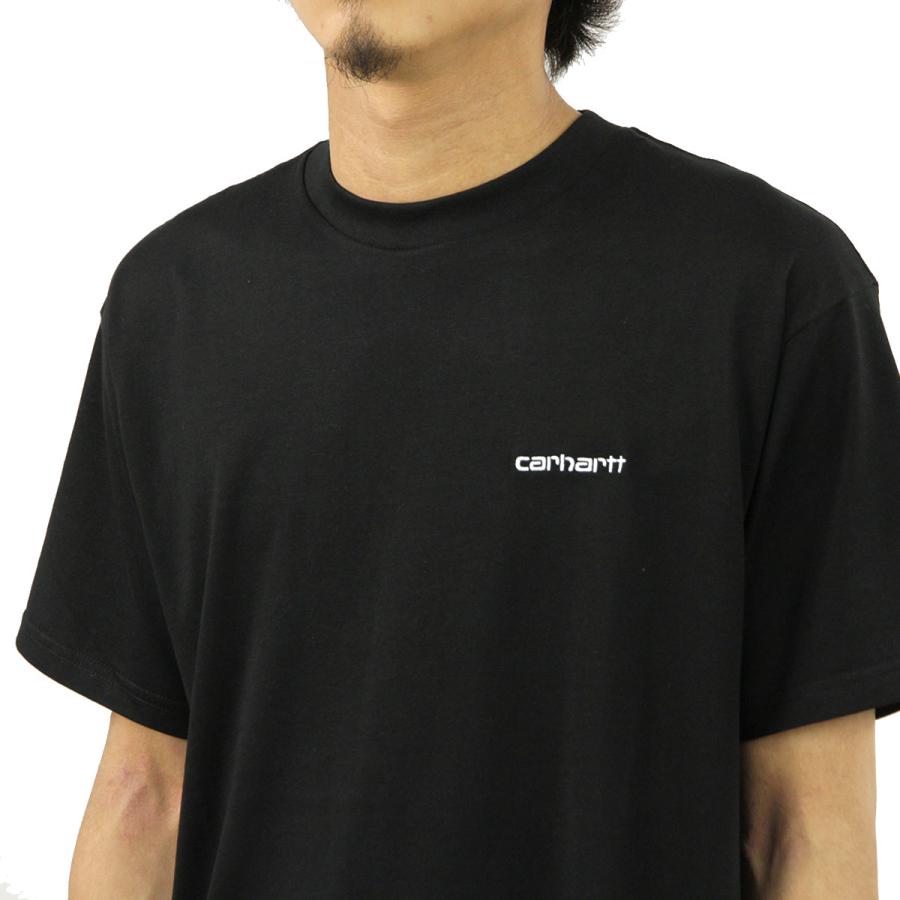 【ボーナスストア 誰でも+5% 3/15 0:00〜3/15 23:59】 カーハート Tシャツ メンズ 正規販売店 CARHARTT WIP 半袖Tシャツ ロゴTシャツ SHORT SLEEVE SCRIPT | Carhartt | 05