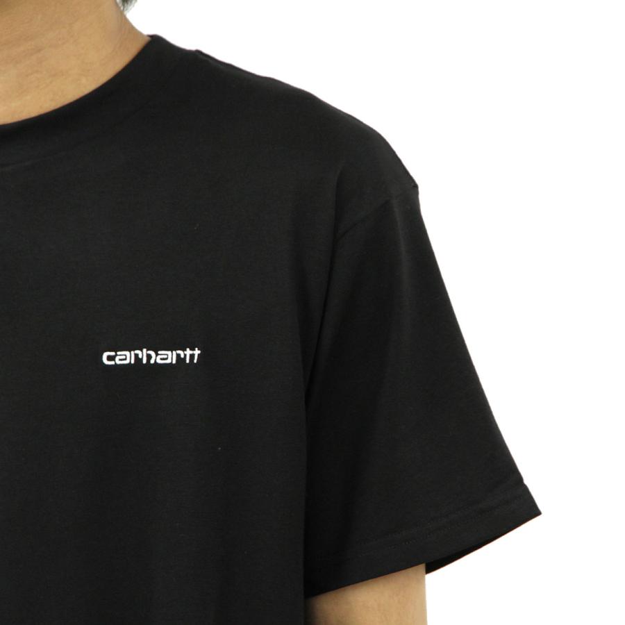 【ボーナスストア 誰でも+5% 3/15 0:00〜3/15 23:59】 カーハート Tシャツ メンズ 正規販売店 CARHARTT WIP 半袖Tシャツ ロゴTシャツ SHORT SLEEVE SCRIPT | Carhartt | 06