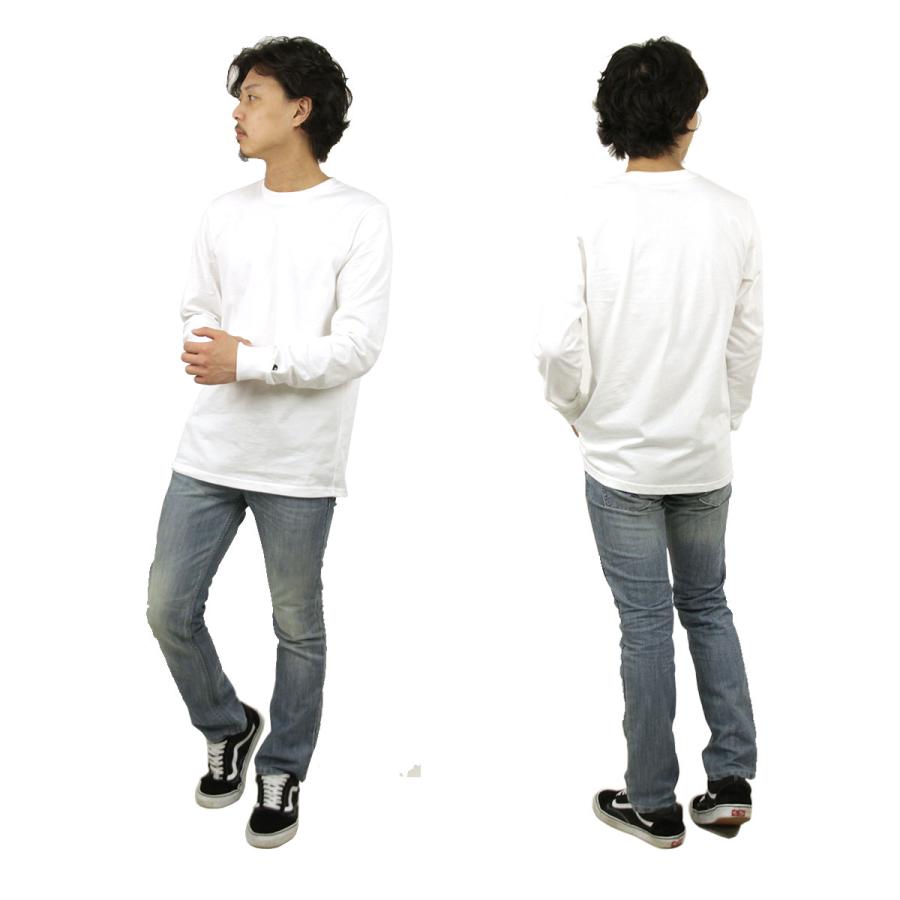 カーハート Tシャツ メンズ 正規販売店 CARHARTT WIP 無地ロンT 長袖Tシャツ LONG SLEEVE BASE T-SHIRT WHITE/BLACK I026265 00AXX | Carhartt | 10