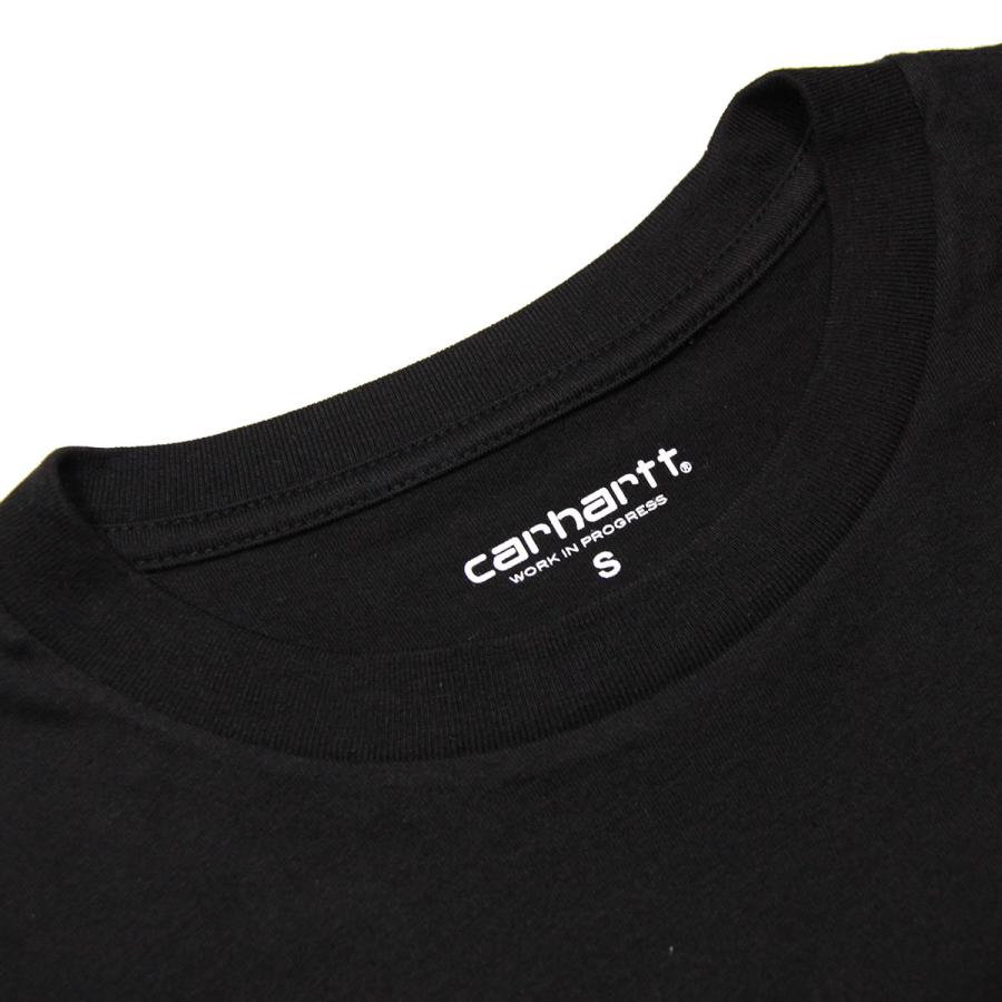 カーハート Tシャツ メンズ 正規販売店 CARHARTT WIP 無地ロンT 長袖Tシャツ LONG SLEEVE BASE T-SHIRT BLACK/WHITE I026265 0D2XX｜mixon｜10