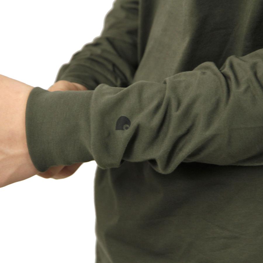 【ボーナスストア 誰でも+5% 3/15 0:00〜3/15 23:59】 カーハート Tシャツ メンズ 正規販売店 CARHARTT WIP 無地ロンT 長袖Tシャツ LONG SLEEVE BASE T-SHI | Carhartt | 07