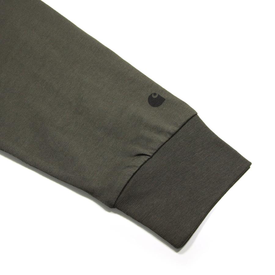 【ボーナスストア 誰でも+5% 3/15 0:00〜3/15 23:59】 カーハート Tシャツ メンズ 正規販売店 CARHARTT WIP 無地ロンT 長袖Tシャツ LONG SLEEVE BASE T-SHI | Carhartt | 08