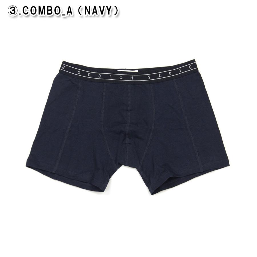 スコッチアンドソーダ ボクサーパンツ メンズ 正規販売店 SCOTCH＆SODA 下着 3枚組 BASIC NOS - UNDERWEAR BOXER SHORT 3  父の日 プレゼント ラッピング｜mixon｜17