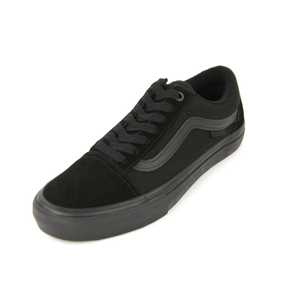 バンズ スニーカー メンズ 正規販売店 VANS スニーカー オールドスクールプロ VANS OLD SKOOL PRO BLACKOUT VN000ZD41OJ｜mixon｜05