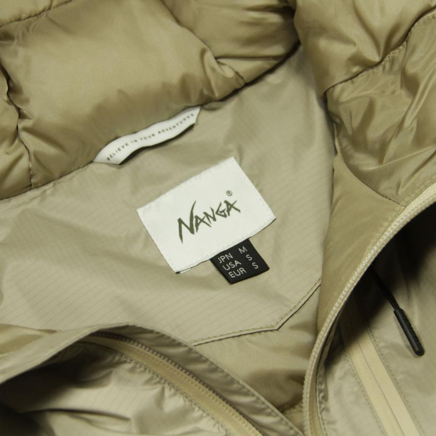 ナンガ ダウンジャケット メンズ 正規販売店 NANGA アウター オーロラ ライトダウンジャケット AURORA DOWN JACKET BEIGE | NANGA | 08