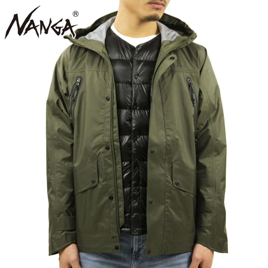 NANGA ナンガ　シェルパーカー　カーキ　M NANGA（ナンガ） オーロラ メンズ 正規販売店 ナイロンジャケット