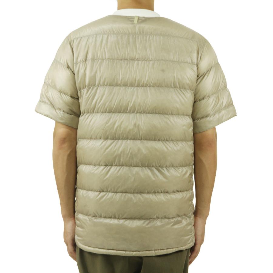 ナンガ メンズ ダウンカーディガン 正規販売店 NANGA インナーダウン ダウンTシャツ INNER DOWN DETACHABLE SLEEVE CARDIGAN DS ND2441-1A901 BEG BEIGE | NANGA | 07