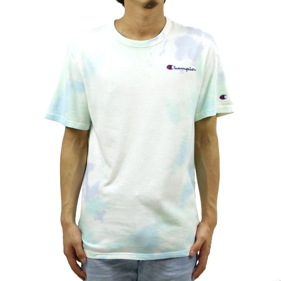 20%OFFクーポンセール 【利用期間 5/9 0:00〜5/11 23:59】 チャンピオン Tシャツ メンズ 正規品 CHAMPION 半袖Tシャツ タイダイTシャツ CLOUD DYE SHORT SL | Champion | 01