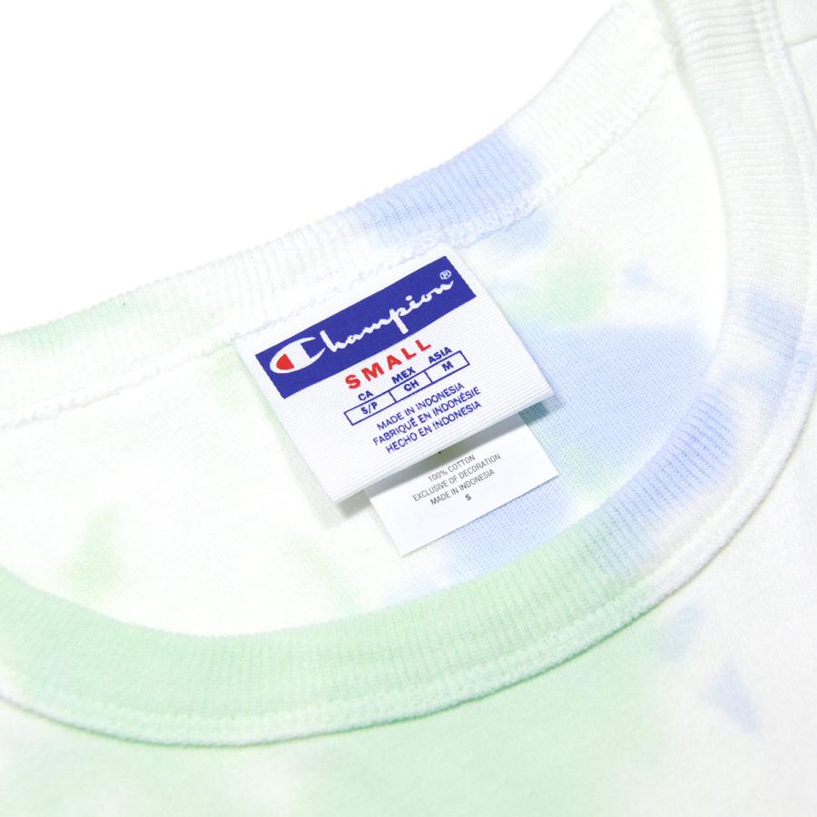 20%OFFクーポンセール 【利用期間 5/9 0:00〜5/11 23:59】 チャンピオン Tシャツ メンズ 正規品 CHAMPION 半袖Tシャツ タイダイTシャツ CLOUD DYE SHORT SL | Champion | 08