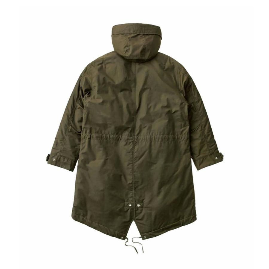 ヌーディージーンズ アウター メンズ 正規販売店 Nudie Jeans モッズコート KAJJAN WAXED PARKA JACKET OLIVE G03 160690 | Nudie Jeans | 05