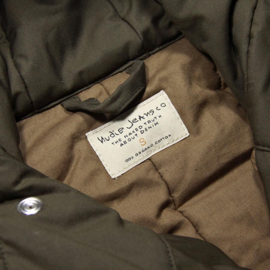 ヌーディージーンズ アウター メンズ 正規販売店 Nudie Jeans モッズコート KAJJAN WAXED PARKA JACKET OLIVE G03 160690 | Nudie Jeans | 09