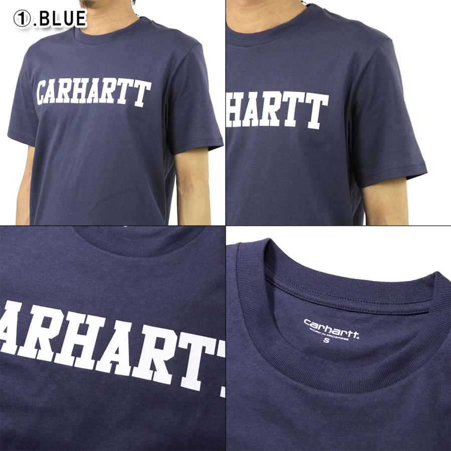 【ボーナスストア 誰でも+5% 5/18 0:00〜5/19 23:59】 カーハート Tシャツ メンズ 正規販売店 CARHARTT WIP 半袖Tシャツ ロゴTシャツ SHORT SLEEVE COLLEGE｜mixon｜10