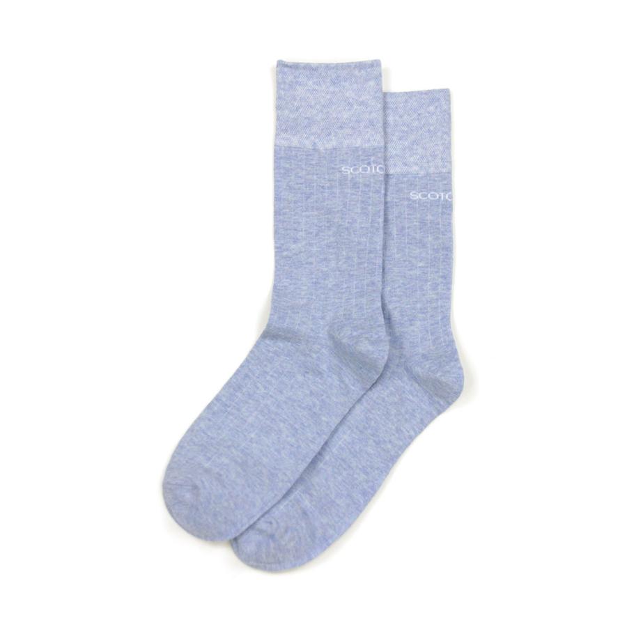 スコッチアンドソーダ 靴下 メンズ 正規販売店 SCOTCH＆SODA クルーソックス ２足組 RIBBED MELANGE COTTON-BLEND SOCKS 2 PACK 160920 0217 39910 90 COMBO A｜mixon｜05