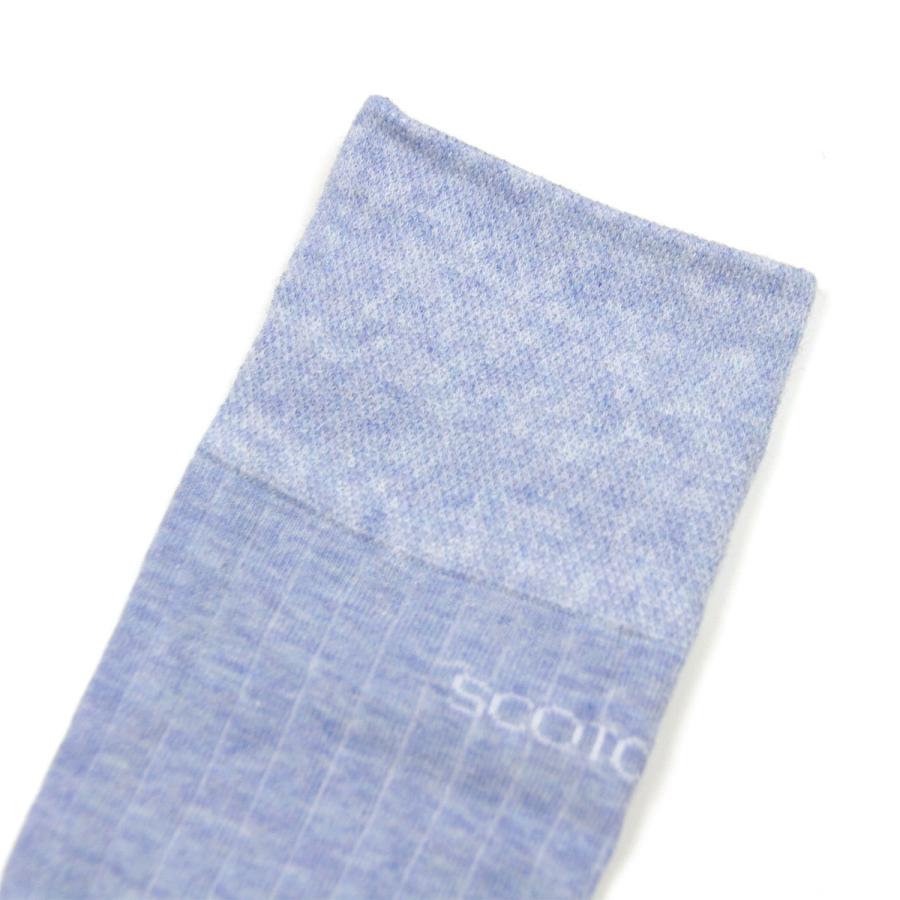 スコッチアンドソーダ 靴下 メンズ 正規販売店 SCOTCH＆SODA クルーソックス ２足組 RIBBED MELANGE COTTON-BLEND SOCKS 2 PACK 160920 0217 39910 90 COMBO A｜mixon｜06