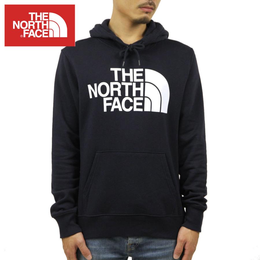 ノースフェイス パーカー メンズ 正規品 THE NORTH FACE プルオーバーパーカー ロゴ HALF DOME PULLOVER HOODIE NF0A4M4B AVIATOR NAVY｜mixon