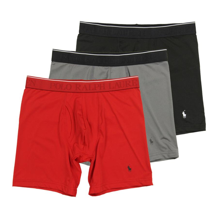 ポロ ラルフローレン 下着 メンズ 正規品 POLO RALPH LAUREN アンダーウェア ボクサーパンツ 3枚組 BOXER BRIEFS LVBBP3 P3 CLASSIC MICROFIBER｜mixon｜02