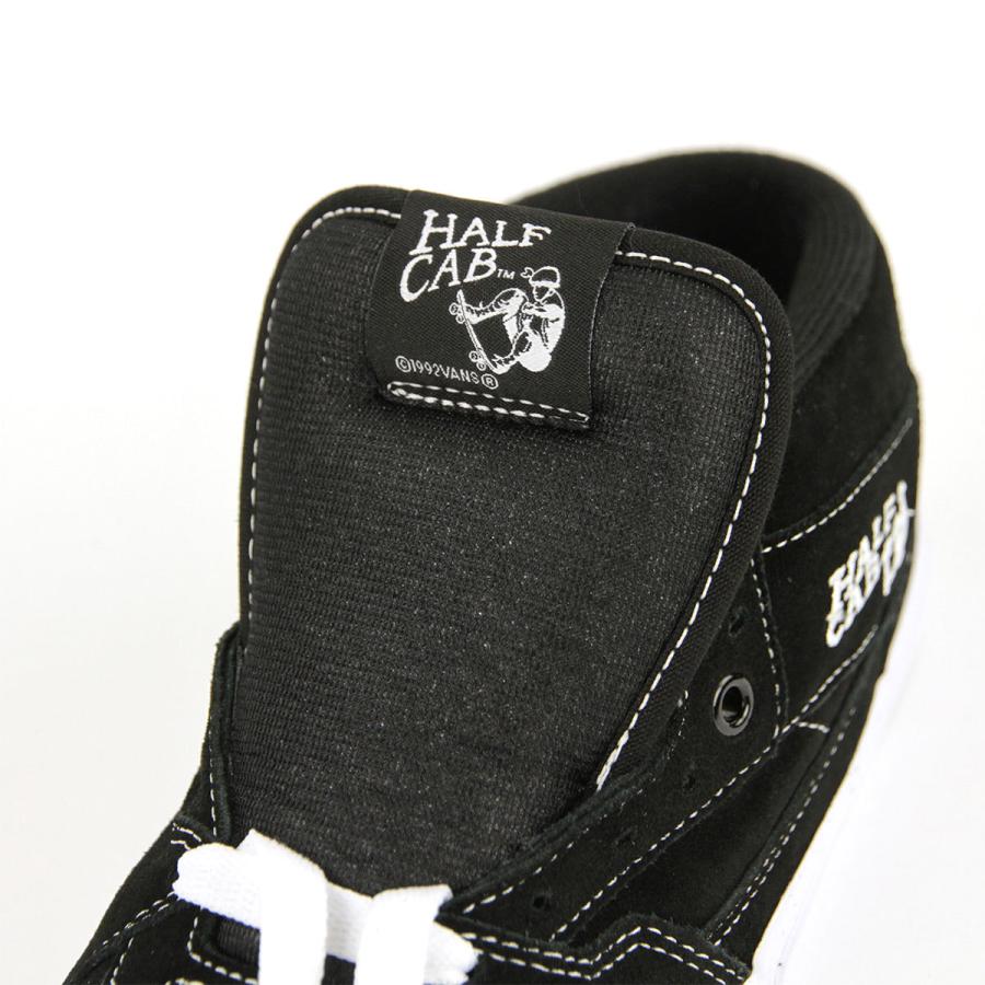 バンズ スニーカー メンズ 正規販売店 VANS ハーフキャブ VANS HALF CAB BLACK VN000DZ3BLK | VANS | 08
