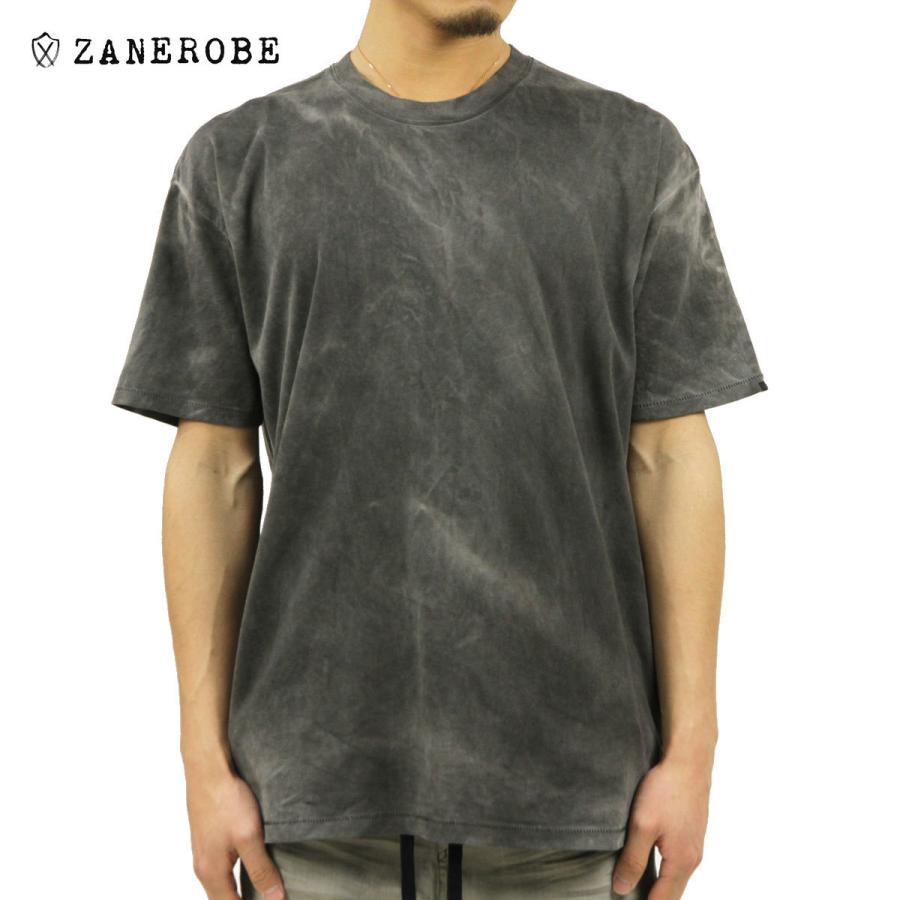 ゼンローブ Tシャツ メンズ 正規販売店 ZANEROBE 半袖Tシャツ クルーネック MARBLE BOX CREW NECK TEE GD BLACK 110-CRF | ZANEROBE