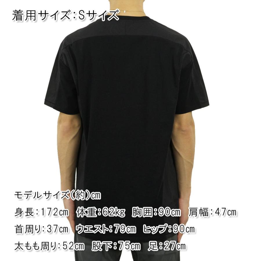 ゼンローブ Tシャツ メンズ 正規販売店 ZANEROBE 半袖Tシャツ クルーネック PANEL CREW NECK TEE BLACK 115-CRF | ZANEROBE | 02