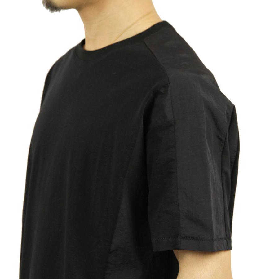 ゼンローブ Tシャツ メンズ 正規販売店 ZANEROBE 半袖Tシャツ クルーネック PANEL CREW NECK TEE BLACK 115-CRF | ZANEROBE | 05