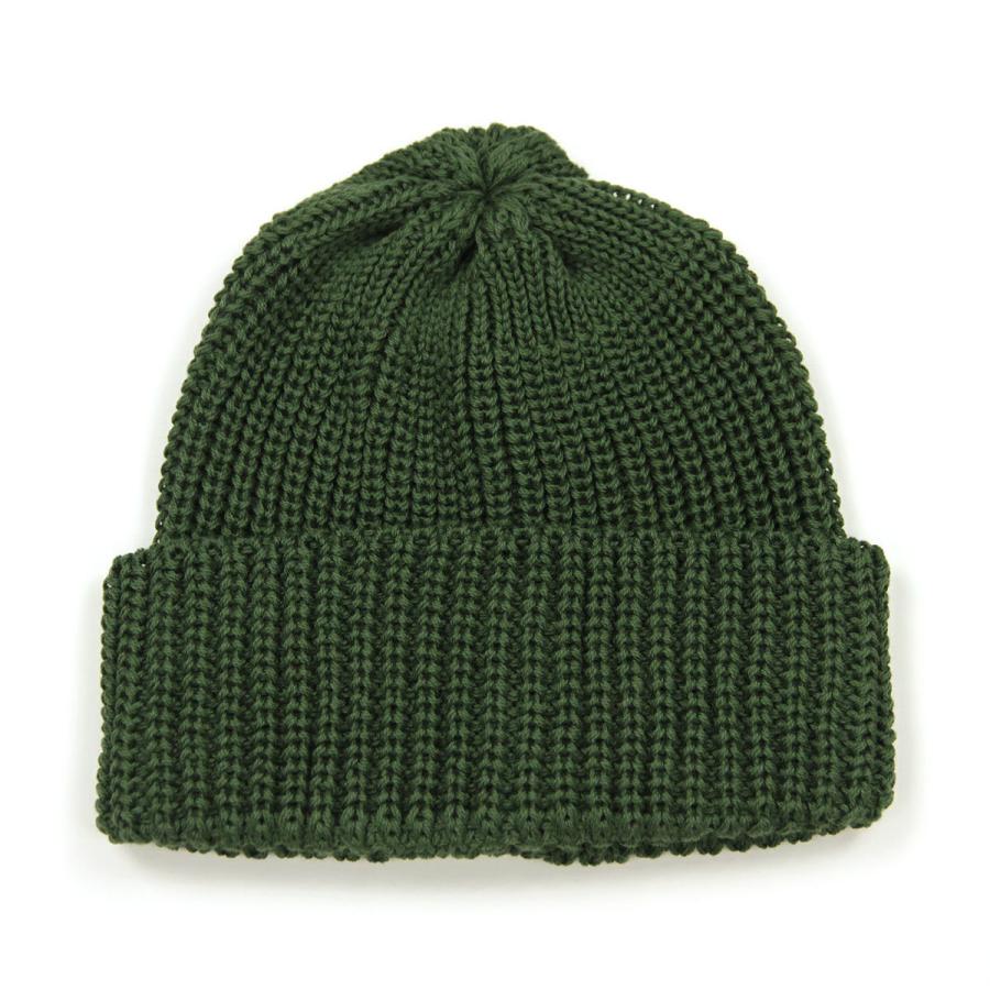 ハイランド2000 ニットキャップ メンズ レディース 正規販売店 HIGHLAND2000 ワッチキャップ ニット帽 HC SHORT WATCH CAP COTTON HL2104 MOSS | HIGHLAND 2000 | 01