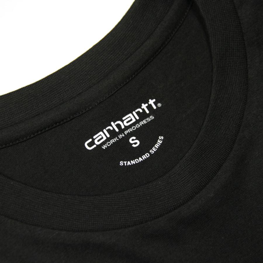 カーハート Tシャツ メンズ 正規販売店 CARHARTT WIP 半袖Tシャツ 2枚組 クルーネック STANDARD CREW NECK T-SHIRT 2 PACK BLACK + BLACK I029370 933XX | Carhartt | 09