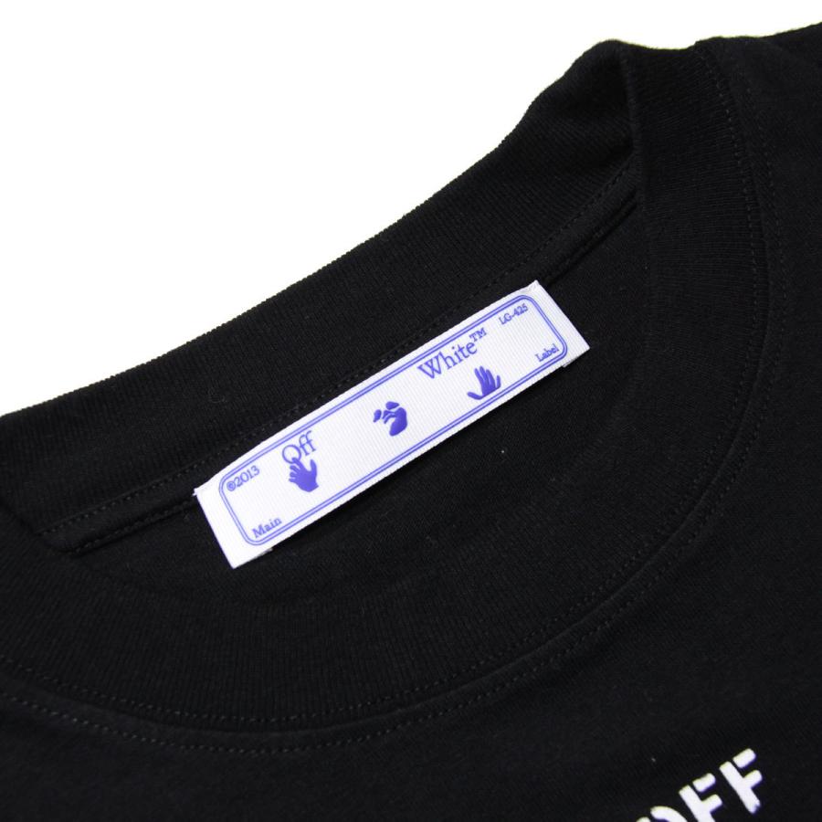 オフホワイト Tシャツ メンズ 正規品 OFF-WHITE 半袖Tシャツ バック