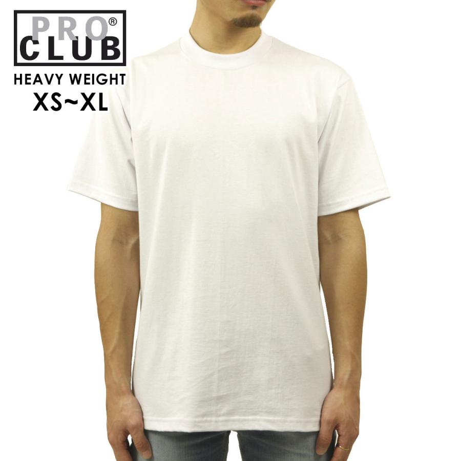 プロクラブ Tシャツ メンズ 正規品 PROCLUB 半袖Tシャツ クルーネックTシャツ HEAVY WEIGHT COTTON SHORT SLEEVE CREW NECK T-SHIRT WHITE #101 大きいサイズ | 