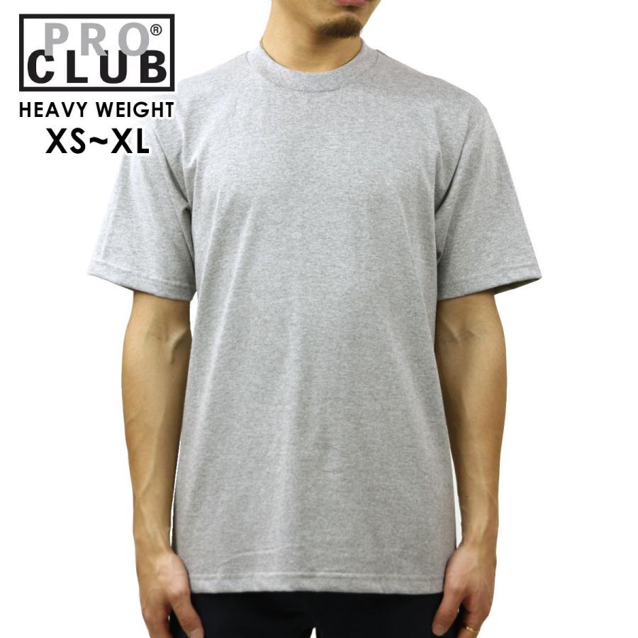 プロクラブ Tシャツ メンズ 正規品 PROCLUB 半袖Tシャツ クルーネックTシャツ HEAVY WEIGHT COTTON CREW NECK T-SHIRT HEATHER GREY #101 大きいサイズ | 