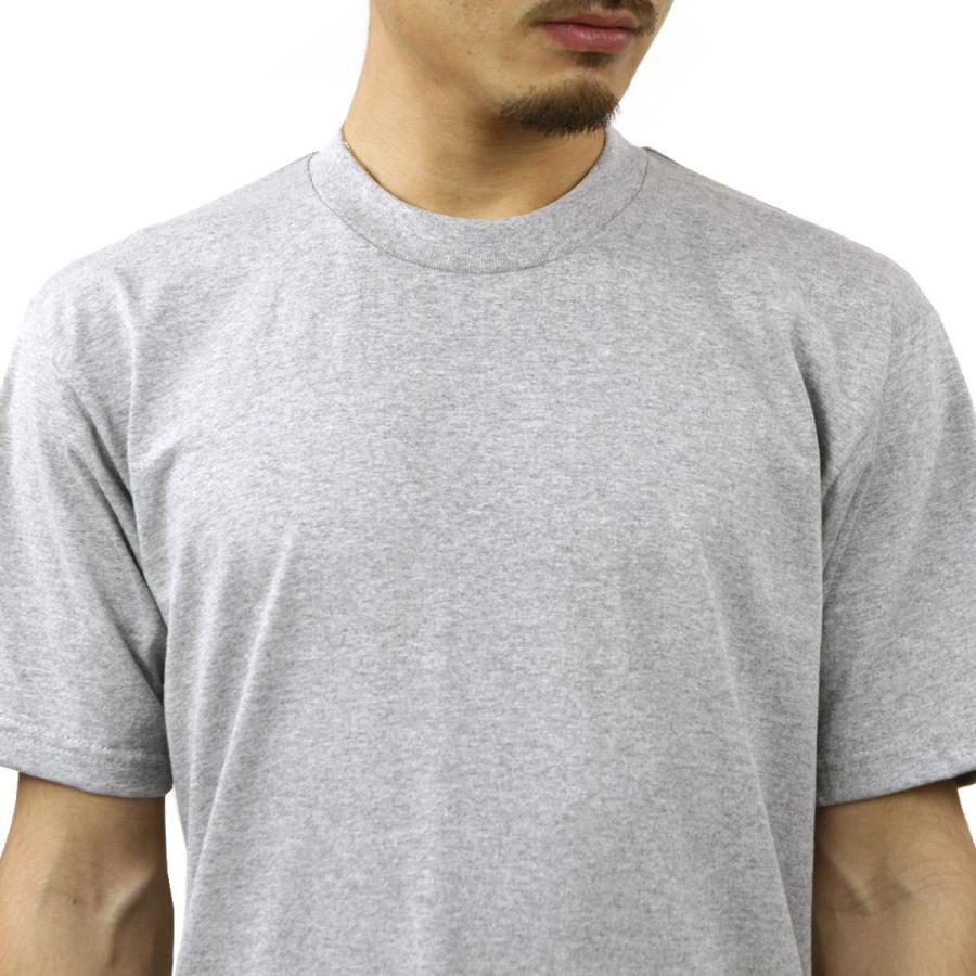プロクラブ Tシャツ メンズ 正規品 PROCLUB 半袖Tシャツ クルーネックTシャツ HEAVY WEIGHT COTTON CREW NECK T-SHIRT HEATHER GREY #101 大きいサイズ |  | 04