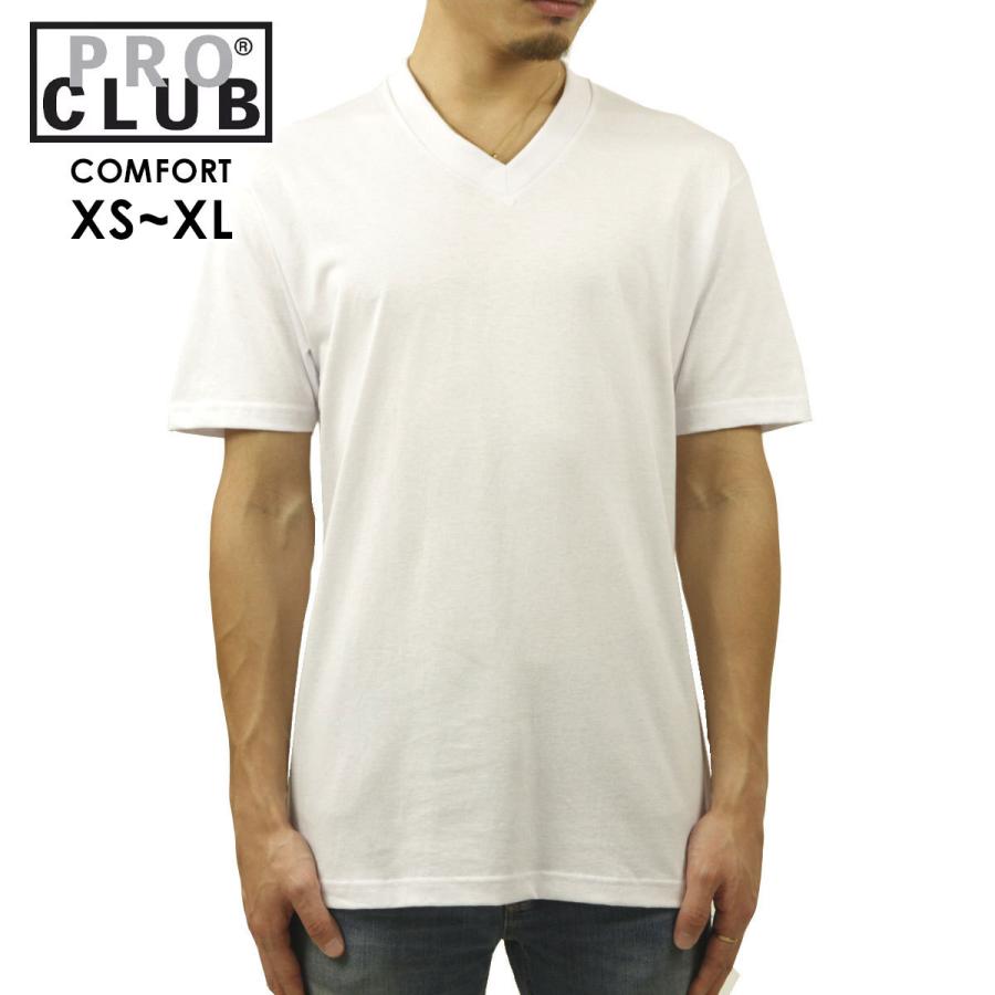 プロクラブ Tシャツ メンズ 正規品 PROCLUB 半袖Tシャツ VネックT