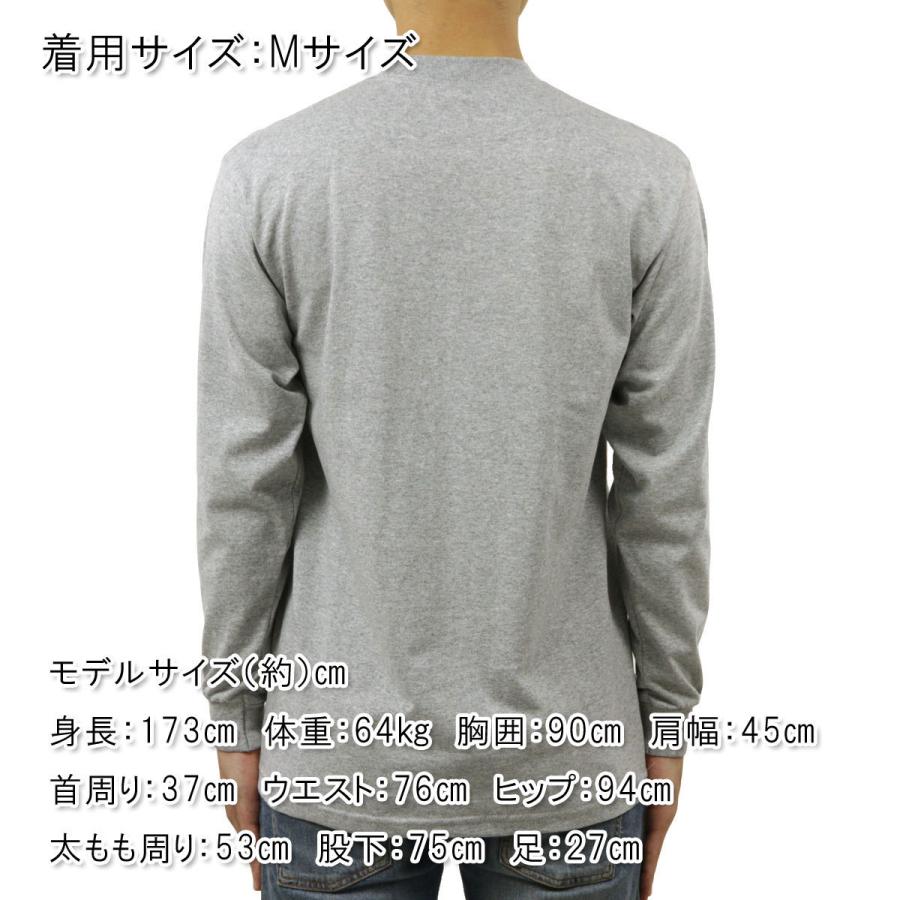 プロクラブ ロンT メンズ 正規品 PROCLUB 長袖Tシャツ クルーネック長袖Tシャツ HEAVY WEIGHT COTTON CREW NECK T-SHIRT HEATHER GREY #114 大きいサイズ | PRO CLUB | 02