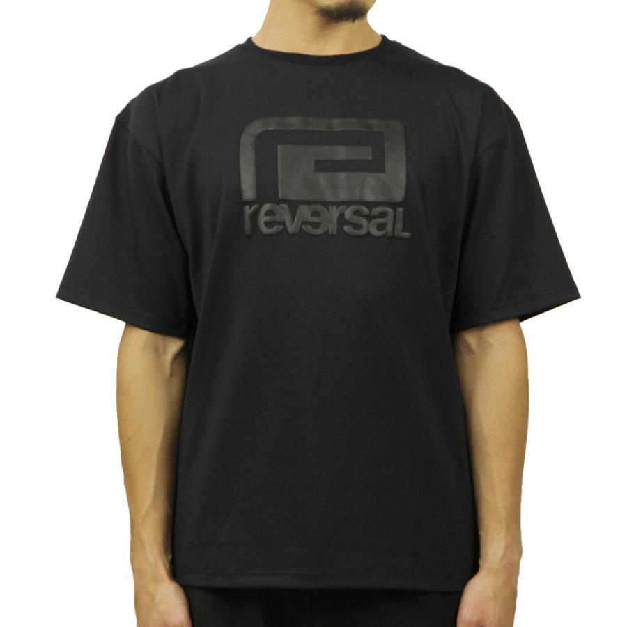 リバーサル Tシャツ メンズ 正規販売店 REVERSAL rvddw クルーネック半袖Tシャツ ビッグシルエット PEs MVS PUFF LOGO BIG 父の日 プレゼント ラッピング｜mixon｜02