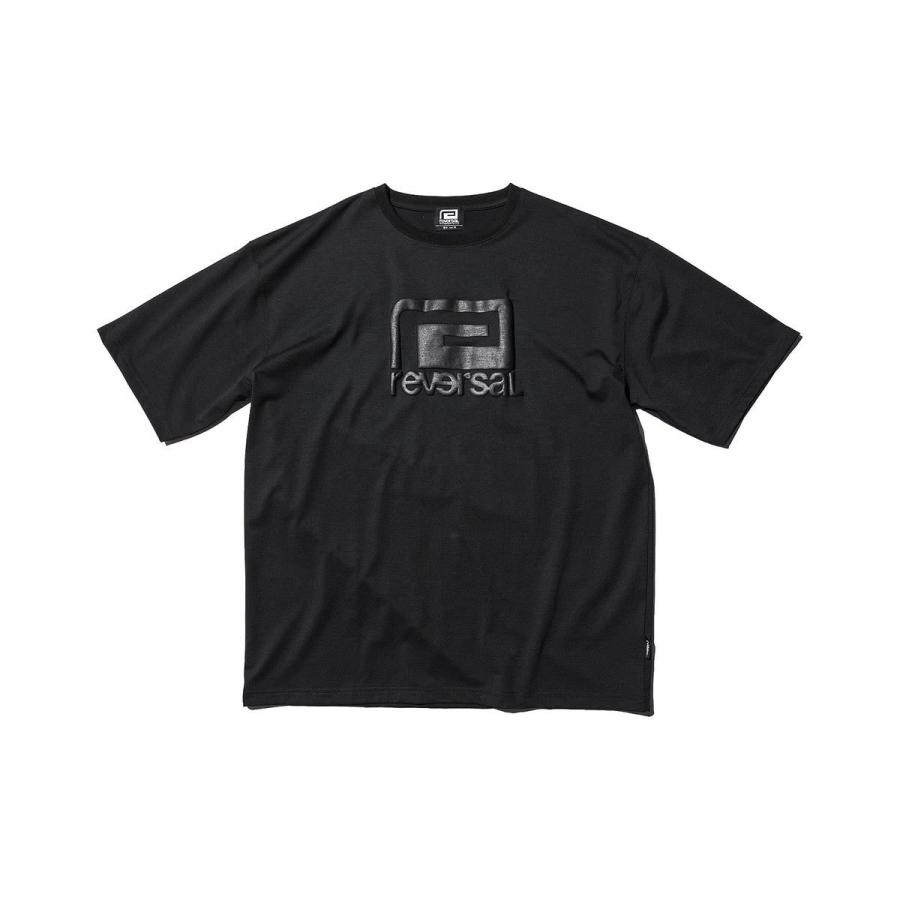 リバーサル Tシャツ メンズ 正規販売店 REVERSAL rvddw クルーネック半袖Tシャツ ビッグシルエット PEs MVS PUFF LOGO BIG 父の日 プレゼント ラッピング｜mixon｜05