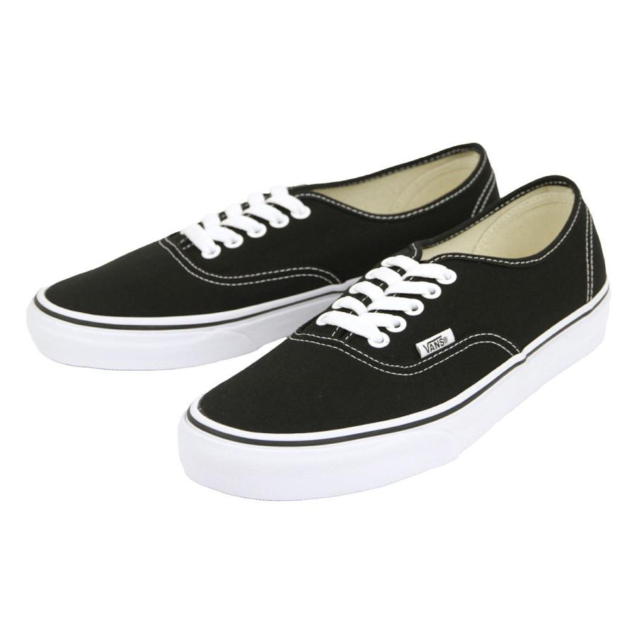 【ボーナスストア 誰でも+5% 5/19 0:00〜5/19 23:59】 バンズ スニーカー メンズ レディース 正規販売店 VANS オーセンティック VANS AUTHENTIC BLACK VN00 | VANS | 01