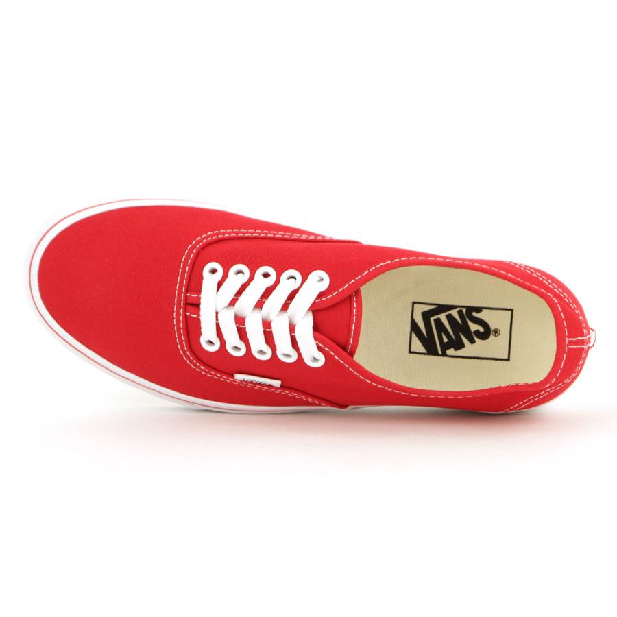 【ボーナスストア 誰でも+5% 5/19 0:00〜5/19 23:59】 バンズ スニーカー メンズ レディース 正規販売店 VANS オーセンティック VANS AUTHENTIC RED/TRUE W | VANS | 06