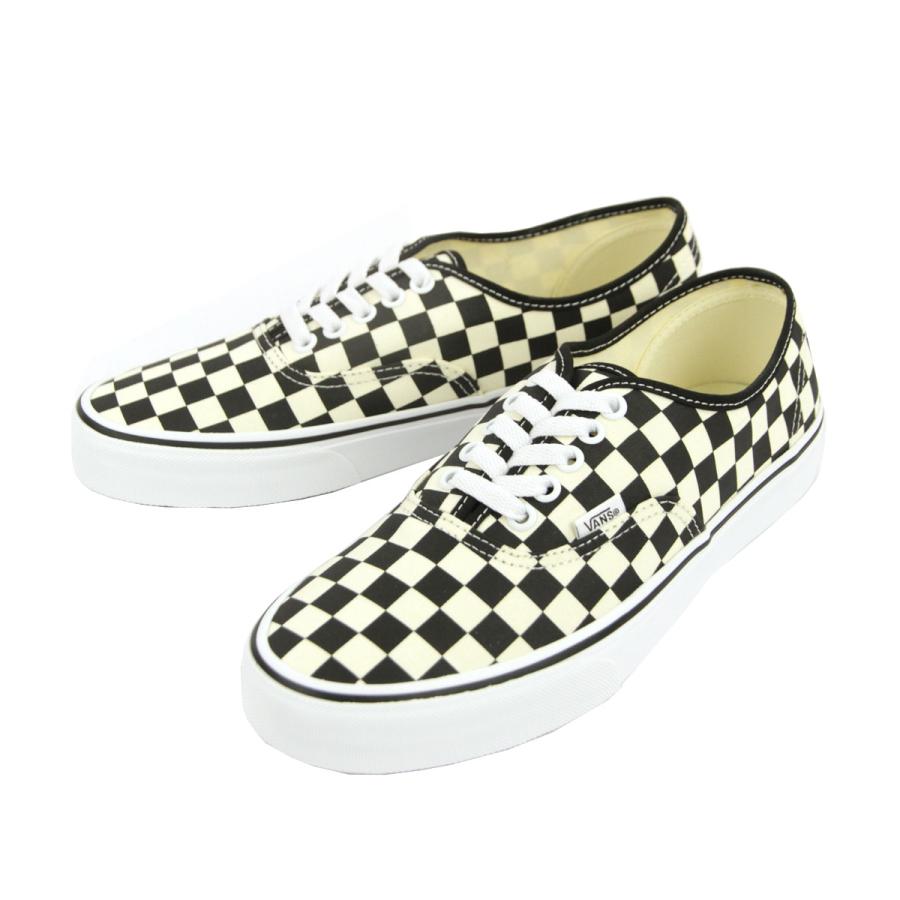 【ボーナスストア 誰でも+5% 5/15 0:00〜5/15 23:59】 バンズ メンズ スニーカー 正規販売店 VANS 靴 オーセンティック VANS AUTHENTIC PRIMARY CHECK BLAC | VANS | 01