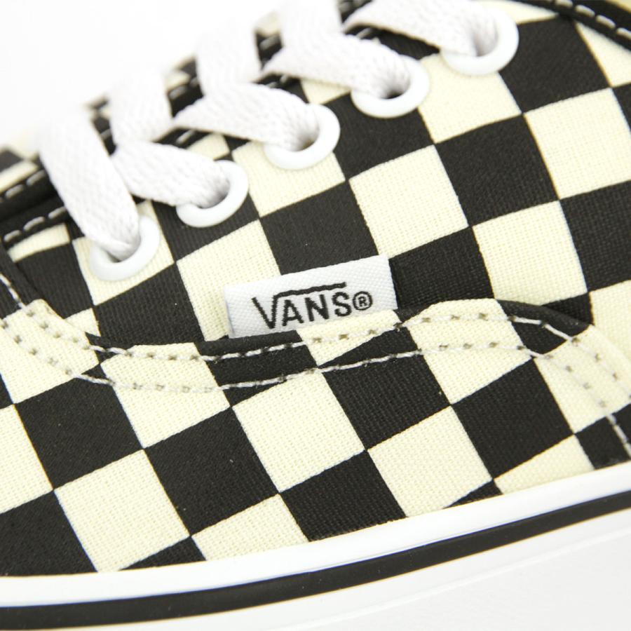 【ボーナスストア 誰でも+5% 5/15 0:00〜5/15 23:59】 バンズ メンズ スニーカー 正規販売店 VANS 靴 オーセンティック VANS AUTHENTIC PRIMARY CHECK BLAC | VANS | 02