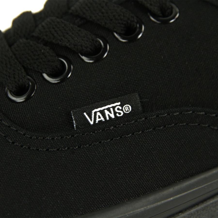 【ボーナスストア 誰でも+5% 5/21 0:00〜5/22 23:59】 バンズ メンズ スニーカー 正規販売店 VANS オーセンティック 靴 VANS AUTHENTIC BLACK/BLACK VN000E | VANS | 02