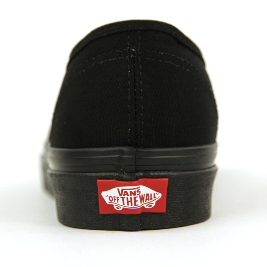 【ボーナスストア 誰でも+5% 5/21 0:00〜5/22 23:59】 バンズ メンズ スニーカー 正規販売店 VANS オーセンティック 靴 VANS AUTHENTIC BLACK/BLACK VN000E | VANS | 09