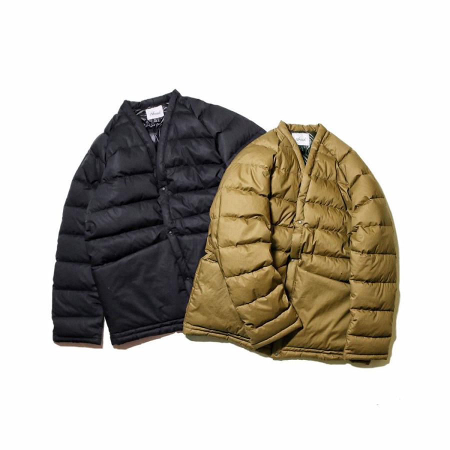 ナンガ ダウン メンズ レディース 正規販売店 NANGA アウター ダウンハンテン 半纏 COTTON PEACH DOWN HANTEN ND2441-1A500-A BLACK | NANGA | 05