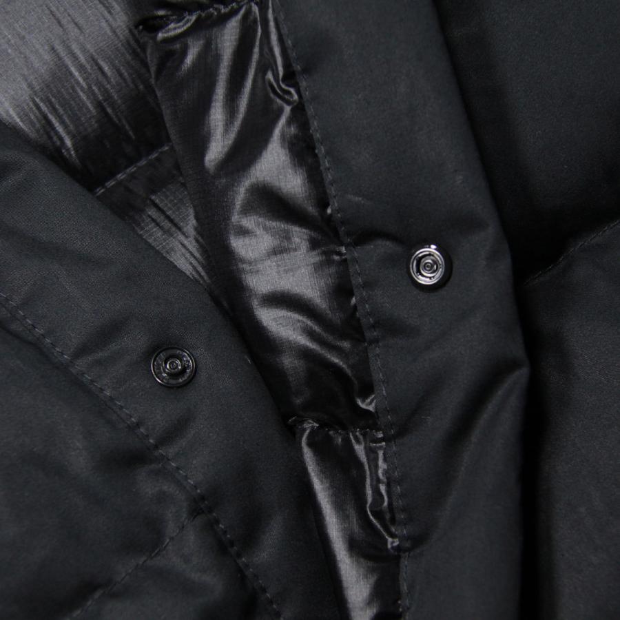 ナンガ ダウン メンズ レディース 正規販売店 NANGA アウター ダウンハンテン 半纏 COTTON PEACH DOWN HANTEN ND2441-1A500-A BLACK | NANGA | 07