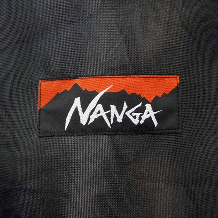 ナンガ バッグ メンズ レディース 正規販売店 NANGA メッシュバッグ 保管用バッグ 寝袋収納 ダウン収納 MESH BAG NA2253-3 父の日 プレゼント ラッピング｜mixon｜06