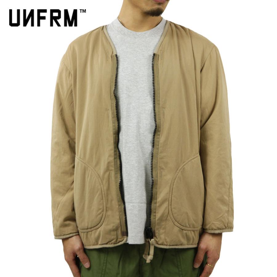 ユニフォーム アウトドア スタンダード アウター メンズ 正規販売店 UNFRM OUTDOOR STANDARD リバーシブル ノーカラージャケット PEACH WEATHER 1A-8143-BE1 | UNFRM OUTDOOR STANDARD