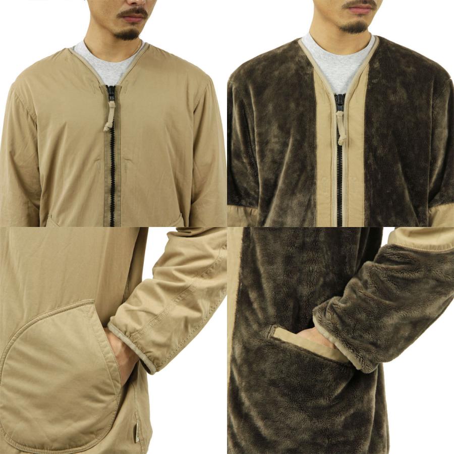 ユニフォーム アウトドア スタンダード アウター メンズ 正規販売店 UNFRM OUTDOOR STANDARD リバーシブル ノーカラージャケット PEACH WEATHER 1A-8143-BE1 | UNFRM OUTDOOR STANDARD | 07