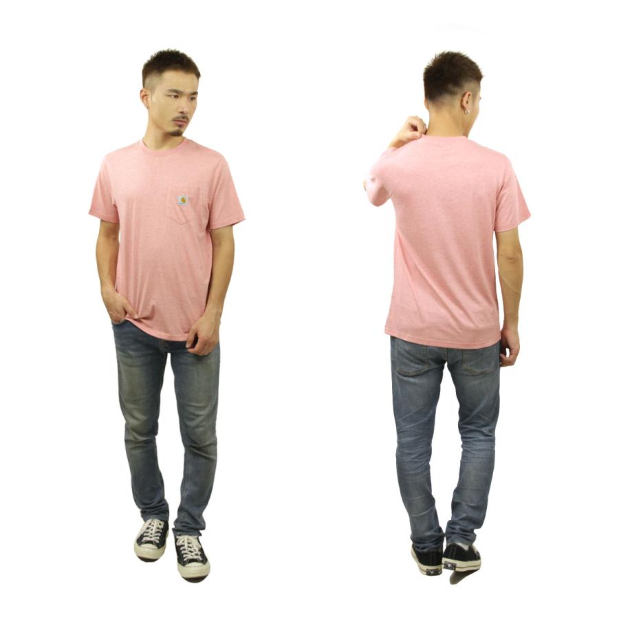 カーハート Tシャツ メンズ 正規品 CARHARTT WIP 半袖Tシャツ ポケットTシャツ ポケT クルーネック S/S POCKET T-SHIRT ROTHKO PINK HEATHER I022091 0TUXX | Carhartt | 10