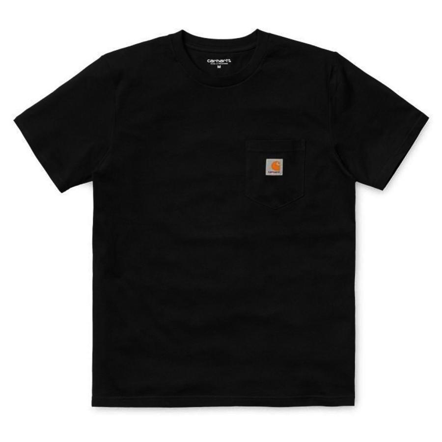 カーハート ポケT メンズ 正規品 CARHARTT WIP 半袖Tシャツ ポケットTシャツ S/S POCKET T-SHIRT BLACK I022091 89 父の日 プレゼント ラッピング｜mixon｜05