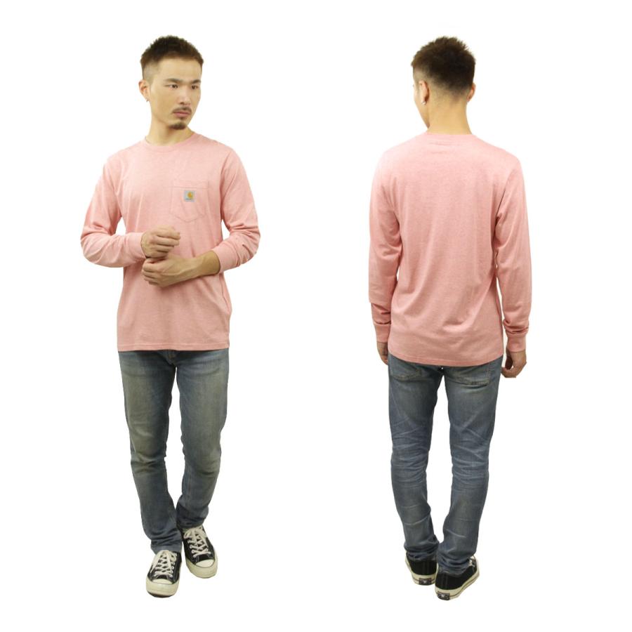 カーハート ロンT メンズ 正規品 CARHARTT WIP 長袖Tシャツ ポケットTシャツ ポケT クルーネック L/S POCKET T-SHIRT ROTHKO PINK HEATHER I022094 0TUXX | Carhartt | 10