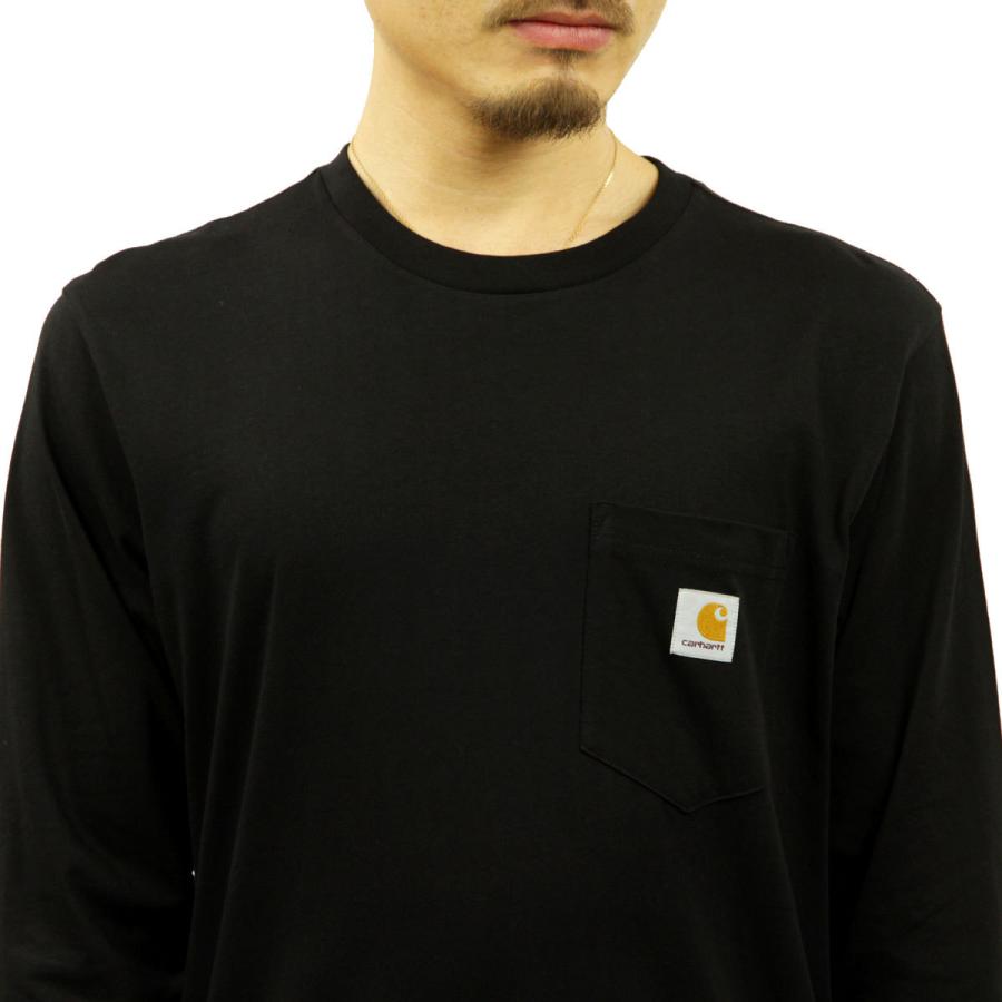 10%OFFクーポンセール 【利用期間 4/22 0:00〜4/23 23:59】 カーハート ロンT メンズ 正規品 CARHARTT WIP 長袖Tシャツ ポケT L/S POCKET T-SHIRT BLACK I0 | Carhartt | 05