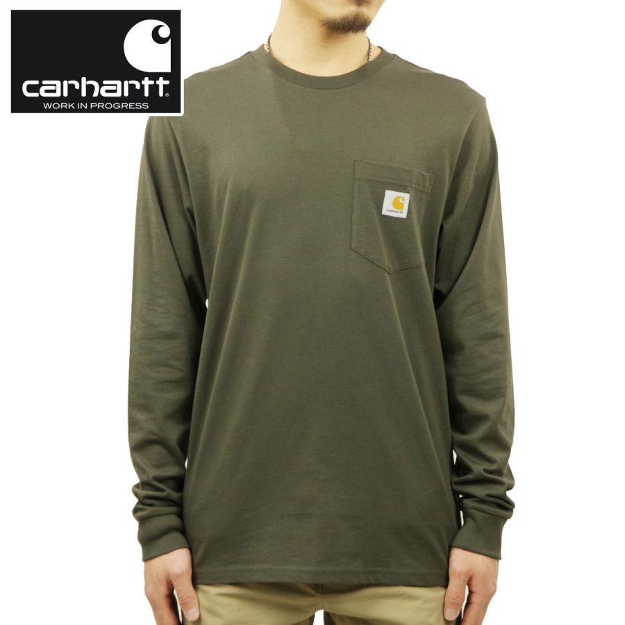 カーハート ロンT メンズ 正規品 CARHARTT WIP 長袖Tシャツ ポケT L/S POCKET T-SHIRT CYPRESS I022094 63 | Carhartt